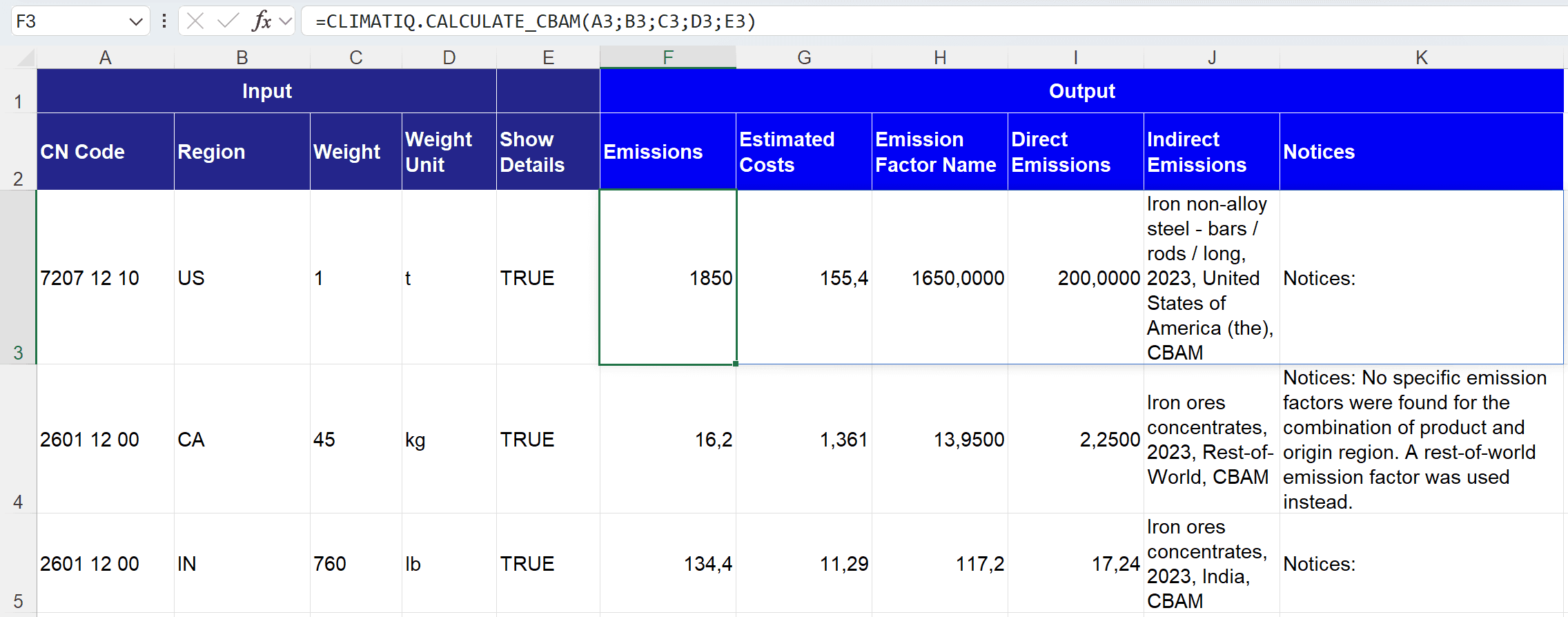 Calculate Electricity