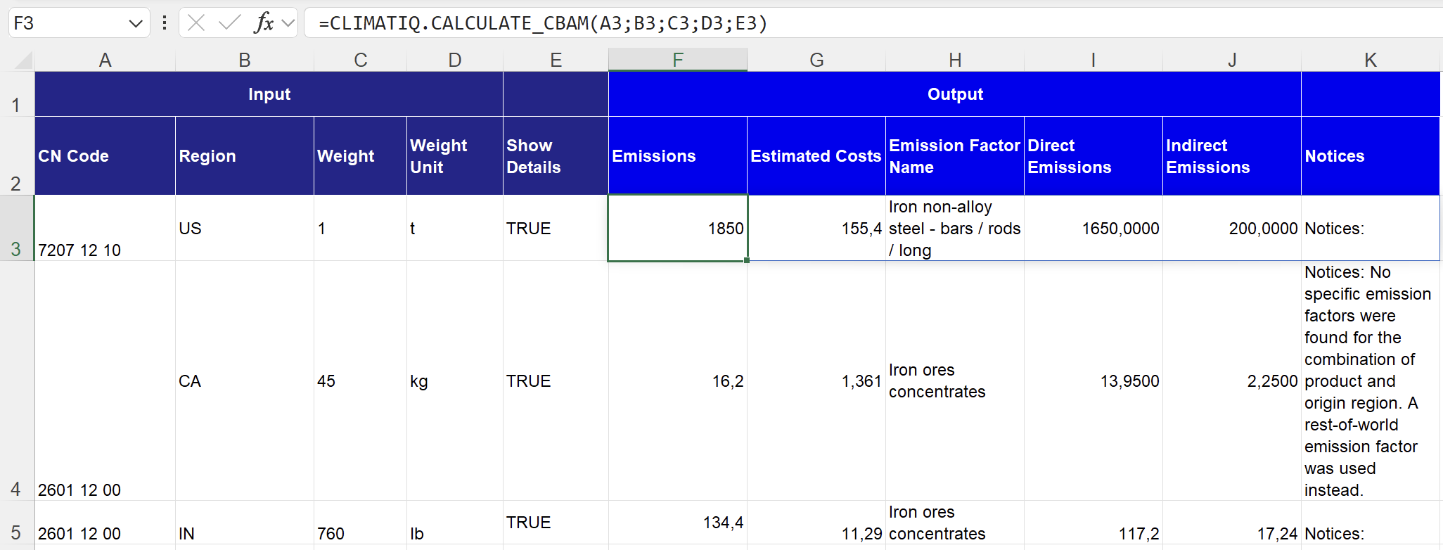 Calculate Electricity