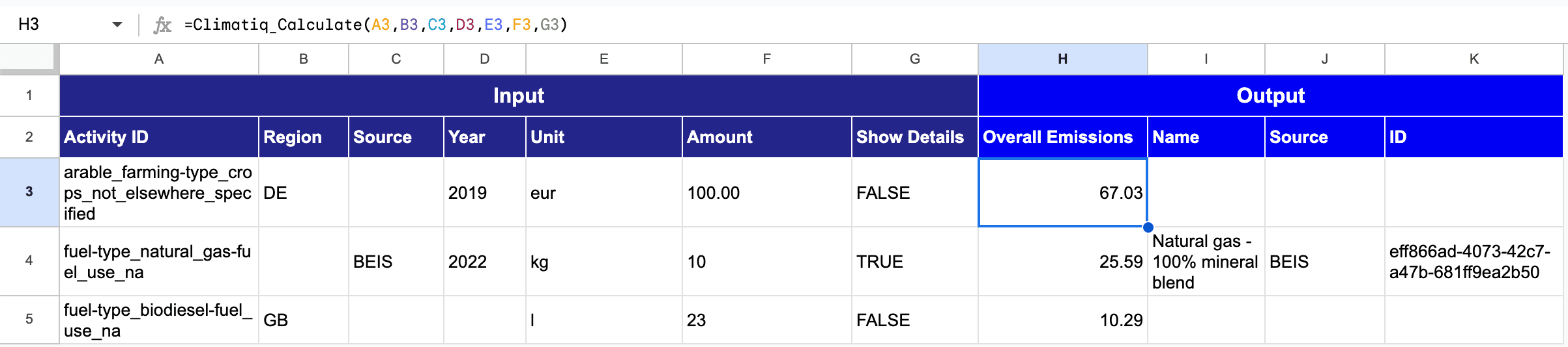 Calculate Travel Air