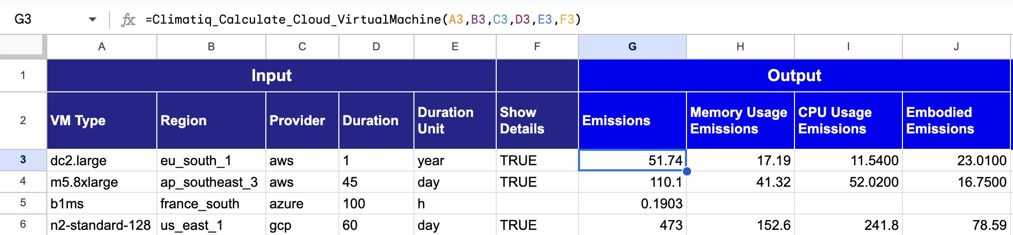 Calculate Electricity